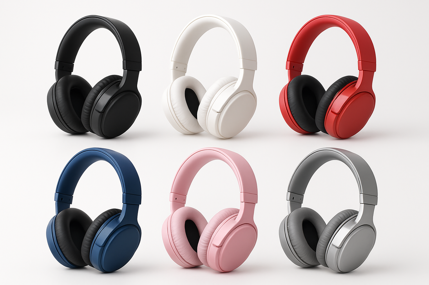 noise canceling headphones multiple colors