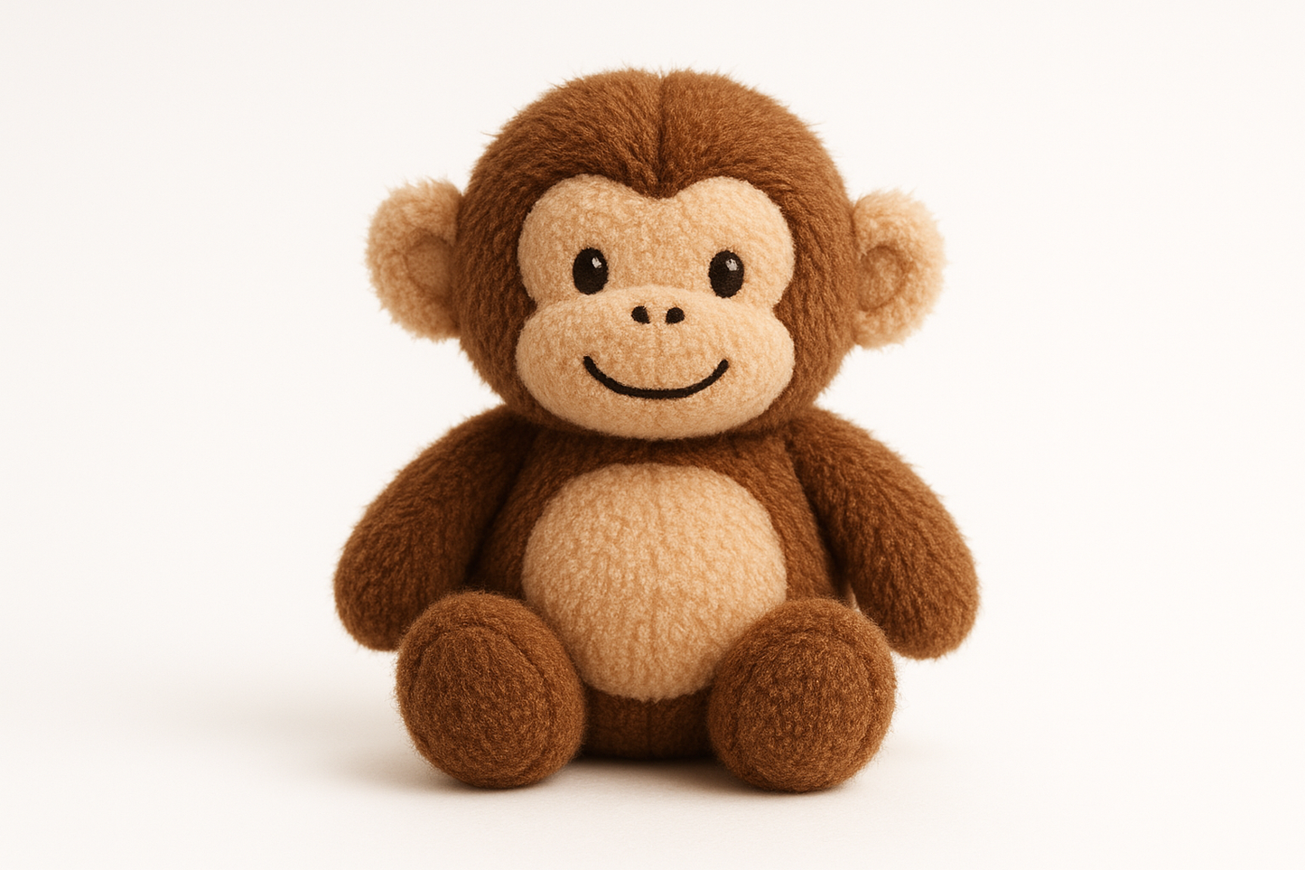 weighted toy monkey small