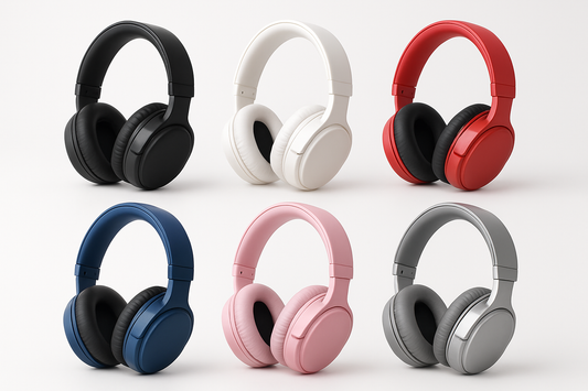 noise canceling headphones multiple colors